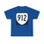 Virginia 912 1980 (Virginia) (Road Sign) T-Shirt (0f3525)