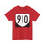 Virginia 910 1980 (Virginia) (Road Sign) T-Shirt (061cd6)