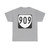 Virginia 909 1980 (Virginia) (Road Sign) T-Shirt (0e0e91)