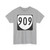 Virginia 909 1980 (Virginia) (Road Sign) T-Shirt (0e0e91)