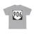 Virginia 906 1980 (Virginia) (Road Sign) T-Shirt (09ac96)