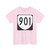Virginia 901 1980 (Virginia) (Road Sign) T-Shirt (0d69f9)