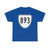 Virginia 893 1956 (Virginia) (Road Sign) T-Shirt (0d69bc)