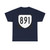 Virginia 891 1980 (Virginia) (Road Sign) T-Shirt (0a4f4e)