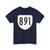 Virginia 891 1980 (Virginia) (Road Sign) T-Shirt (0a4f4e)