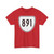 Virginia 891 1956 (Virginia) (Road Sign) T-Shirt (00c8b1)