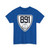 Virginia 891 1924 (Virginia) (Road Sign) T-Shirt (0a4f49)