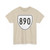 Virginia 890 1956 (Virginia) (Road Sign) T-Shirt (0e0e44)