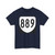 Virginia 889 1980 (Virginia) (Road Sign) T-Shirt (09ac44)