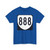 Virginia 888 1980 (Virginia) (Road Sign) T-Shirt (09ac3a)