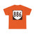 Virginia 886 1980 (Virginia) (Road Sign) T-Shirt (0b0fcf)