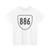 Virginia 886 1956 (Virginia) (Road Sign) T-Shirt (0d6999)