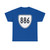 Virginia 886 1956 (Virginia) (Road Sign) T-Shirt (0d6999)