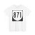 Virginia 871 1980 (Virginia) (Road Sign) T-Shirt