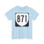 Virginia 871 1980 (Virginia) (Road Sign) T-Shirt