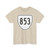 Virginia 853 1956 (Virginia) (Road Sign) T-Shirt (0dd176)