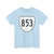 Virginia 853 1956 (Virginia) (Road Sign) T-Shirt (0dd176)
