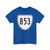 Virginia 853 1956 (Virginia) (Road Sign) T-Shirt (0dd176)