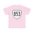 Virginia 853 1956 (Virginia) (Road Sign) T-Shirt (0dd176)
