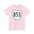 Virginia 853 1956 (Virginia) (Road Sign) T-Shirt (0dd176)
