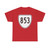 Virginia 853 1956 (Virginia) (Road Sign) T-Shirt (0dd176)