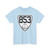 Virginia 853 1924 (Virginia) (Road Sign) T-Shirt (0e0d6e)