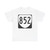 Virginia 852 1980 (Virginia) (Road Sign) T-Shirt (0bc0ec)