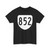 Virginia 852 1980 (Virginia) (Road Sign) T-Shirt (0bc0ec)
