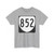 Virginia 852 1980 (Virginia) (Road Sign) T-Shirt (0bc0ec)