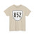 Virginia 852 1956 (Virginia) (Road Sign) T-Shirt (071775)