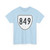 Virginia 849 1956 (Virginia) (Road Sign) T-Shirt (0bc0e4)