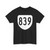 Virginia 839 1980 (Virginia) (Road Sign) T-Shirt (0dd135)