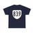 Virginia 839 1980 (Virginia) (Road Sign) T-Shirt (0dd135)