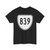 Virginia 839 1956 (Virginia) (Road Sign) T-Shirt (09ab2f)