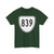 Virginia 839 1956 (Virginia) (Road Sign) T-Shirt (09ab2f)
