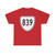 Virginia 839 1956 (Virginia) (Road Sign) T-Shirt (09ab2f)