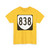 Virginia 838 1980 (Virginia) (Road Sign) T-Shirt (0e0d2b)