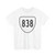 Virginia 838 1956 (Virginia) (Road Sign) T-Shirt (0bc0ae)