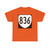 Virginia 836 1980 (Virginia) (Road Sign) T-Shirt (09ab21)