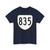 Virginia 835 1980 (Virginia) (Road Sign) T-Shirt (0dd11e)