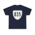 Virginia 835 1956 (Virginia) (Road Sign) T-Shirt (0bc09e)