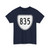 Virginia 835 1956 (Virginia) (Road Sign) T-Shirt (0bc09e)