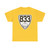 Virginia 833 1924 (Virginia) (Road Sign) T-Shirt (0b0ea2)
