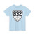 Virginia 832 1924 (Virginia) (Road Sign) T-Shirt (0e9310)