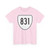 Virginia 831 1956 (Virginia) (Road Sign) T-Shirt (0e930d)
