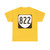 Virginia 822 1980 (Virginia) (Road Sign) T-Shirt (0e0cdc)
