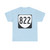 Virginia 822 1980 (Virginia) (Road Sign) T-Shirt (0e0cdc)