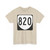 Virginia 820 1980 (Virginia) (Road Sign) T-Shirt (0b0e6f)