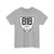 Virginia 818 1924 (Virginia) (Road Sign) T-Shirt (0dd0d1)