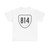 Virginia 814 1956 (Virginia) (Road Sign) T-Shirt (0bc03d)